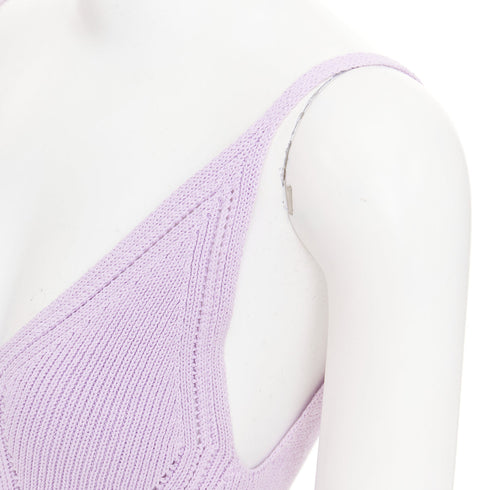 Women's Jil Sander Chevron Pointelle Tank Top