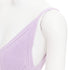 Women's Jil Sander Chevron Pointelle Tank Top