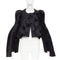 Women's Comme Des Garcons 2019 Velvet Checkered Jacket