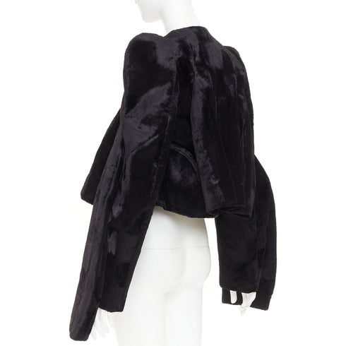 Women's Comme Des Garcons 2019 Velvet Checkered Jacket