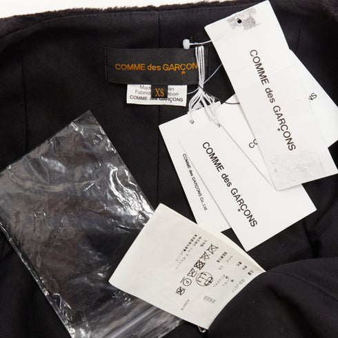 Women's Comme Des Garcons 2019 Velvet Checkered Jacket
