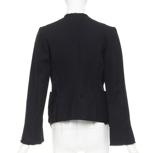Women's Comme Des Garcons 2005 Wool Lace Jacket