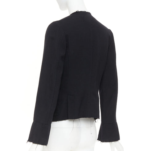 Women's Comme Des Garcons 2005 Wool Lace Jacket
