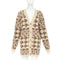Women's Nanushka Knit Intarsia Cardigan