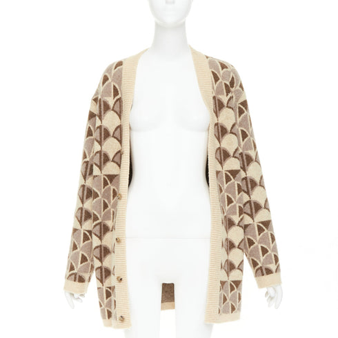 Women's Nanushka Knit Intarsia Cardigan