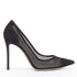 Women's Gianvito Rossi Fishnet Suede Pointy Pumps