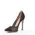 Women's Gianvito Rossi Fishnet Suede Pointy Pumps