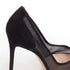 Women's Gianvito Rossi Fishnet Suede Pointy Pumps