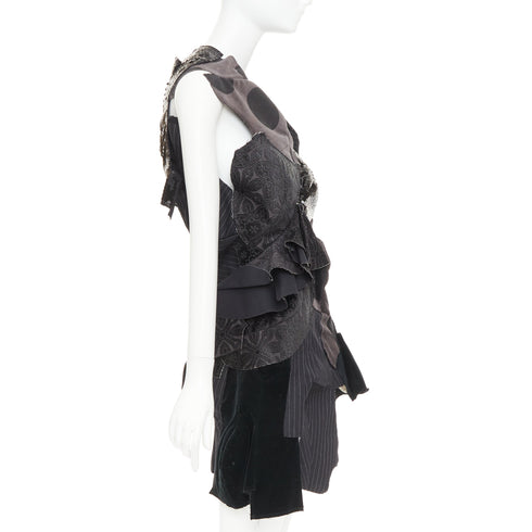 Women's Comme Des Garcons 2009 Patchwork Skirt