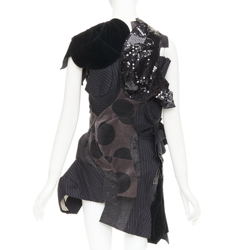 Women's Comme Des Garcons 2009 Patchwork Skirt