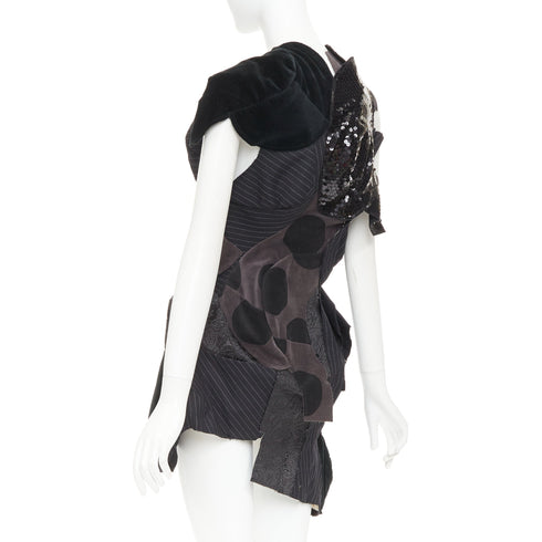 Women's Comme Des Garcons 2009 Patchwork Skirt