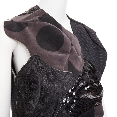 Women's Comme Des Garcons 2009 Patchwork Skirt