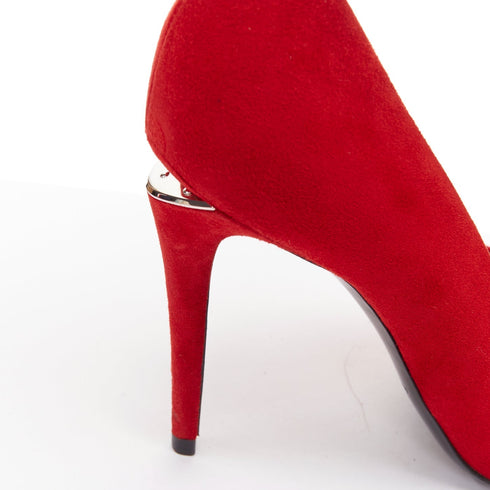 Women's Alexander Wang Tia Suede Cutout Heel Pumps
