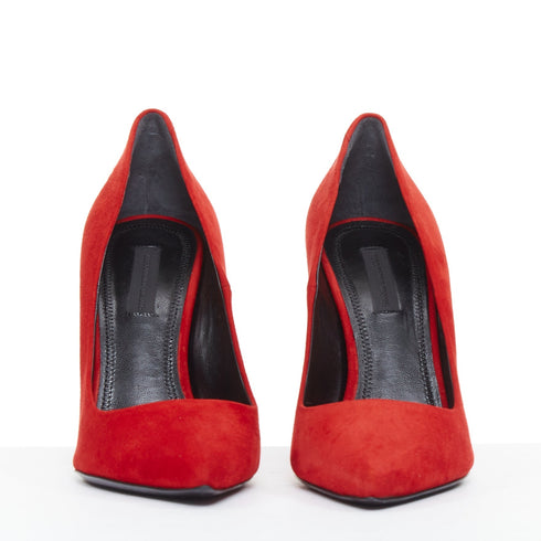 Women's Alexander Wang Tia Suede Cutout Heel Pumps
