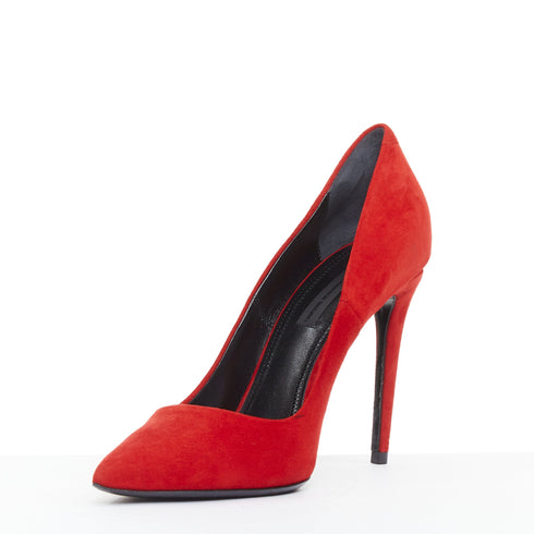 Women's Alexander Wang Tia Suede Cutout Heel Pumps