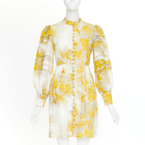 Women's Zimmermann 2021 Botanica Floral Puff Dress