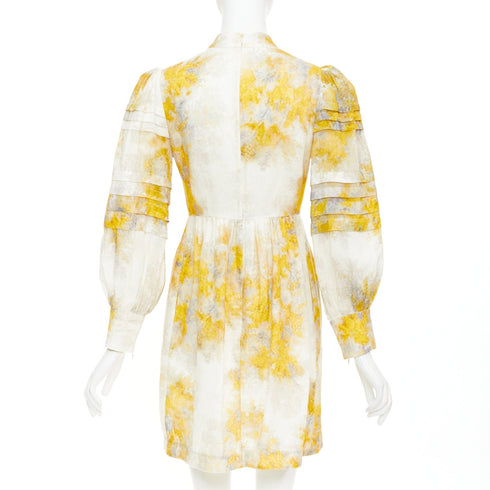 Women's Zimmermann 2021 Botanica Floral Puff Dress