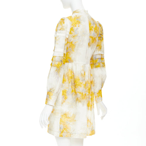 Women's Zimmermann 2021 Botanica Floral Puff Dress