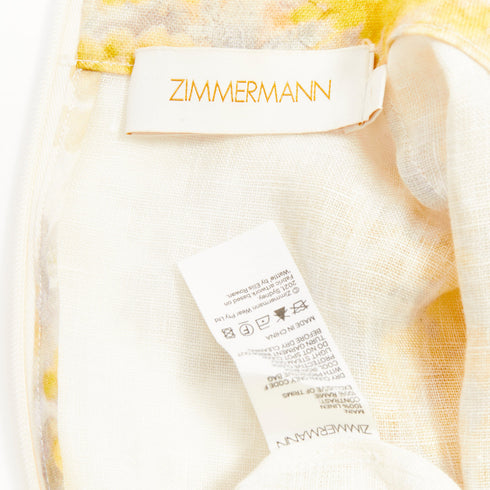 Women's Zimmermann 2021 Botanica Floral Puff Dress
