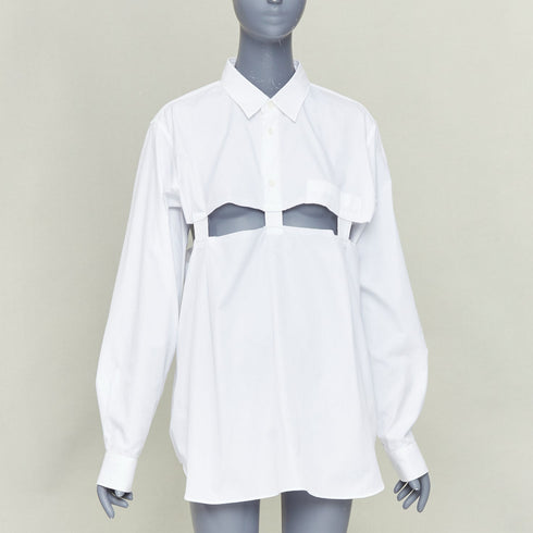 Women's Comme Des Garcons Cotton Cut Out Shirt
