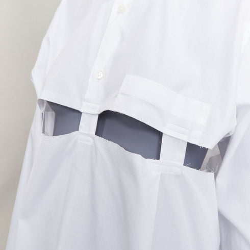 Women's Comme Des Garcons Cotton Cut Out Shirt