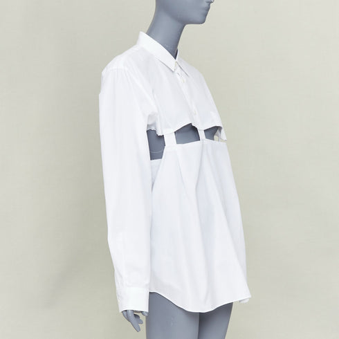 Women's Comme Des Garcons Cotton Cut Out Shirt
