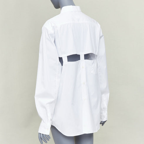 Women's Comme Des Garcons Cotton Cut Out Shirt