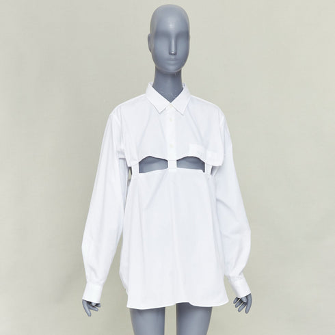 Women's Comme Des Garcons Cotton Cut Out Shirt