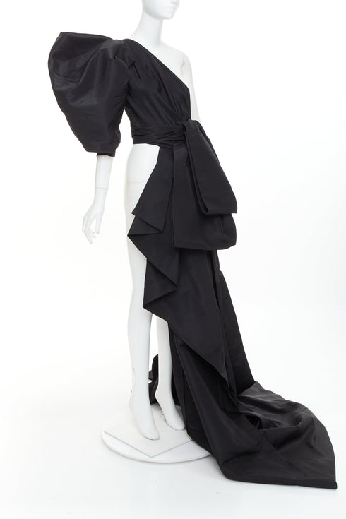 Women's Alexandre Vauthier Bustle Train Top