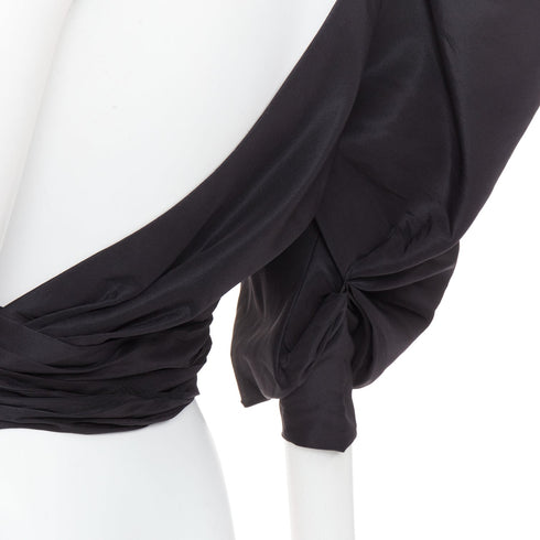 Women's Alexandre Vauthier Bustle Train Top