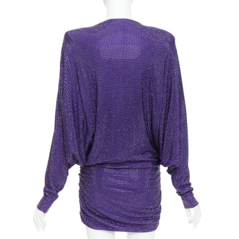 Women's Alexandre Vauthier Crystal Mini Dress