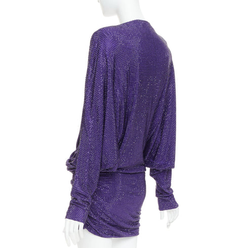 Women's Alexandre Vauthier Crystal Mini Dress
