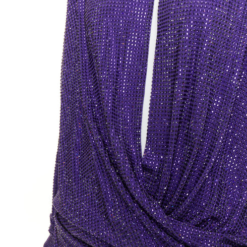 Women's Alexandre Vauthier Crystal Mini Dress
