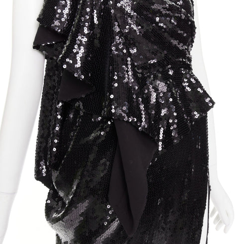 Women's Alexandre Vauthier Sequin High Slit Dress