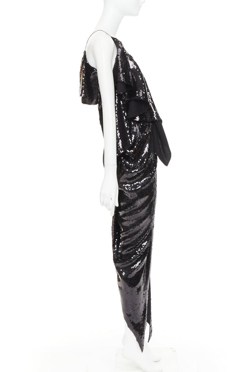 Women's Alexandre Vauthier Sequin High Slit Dress