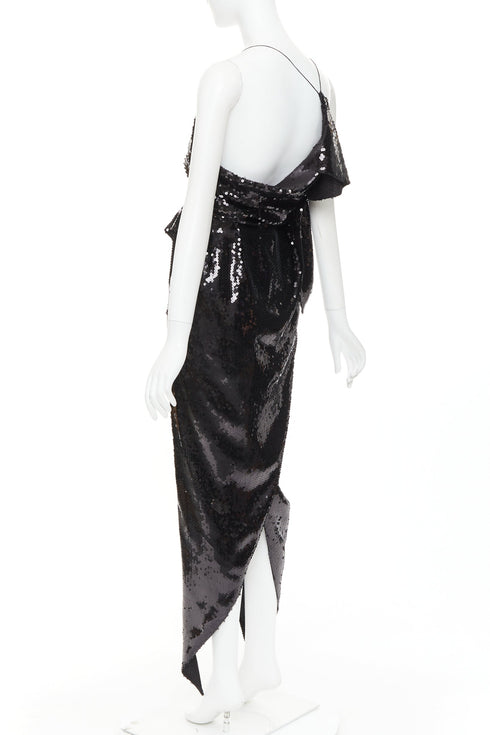 Women's Alexandre Vauthier Sequin High Slit Dress