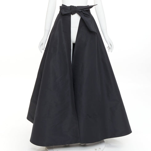 Women's Alexandre Vauthier Duchess Satin Train Skirt