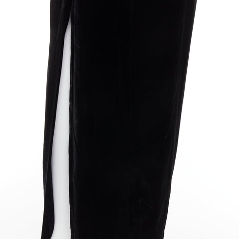 Women's Alexandre Vauthier Velvet Strapless Gown