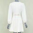 Women's Zimmermann Lattice Waist Puff Sleeve Dress