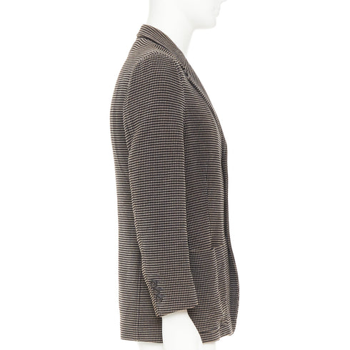 Men's Giorgio Armani Cotton Micro-Check Blazer