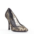 Women's Sergio Rossi Leather Floral Lace Pumps