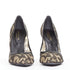 Women's Sergio Rossi Leather Floral Lace Pumps