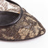 Women's Sergio Rossi Leather Floral Lace Pumps
