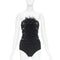 Women's Alexandre Vauthier Pleated Lace Top