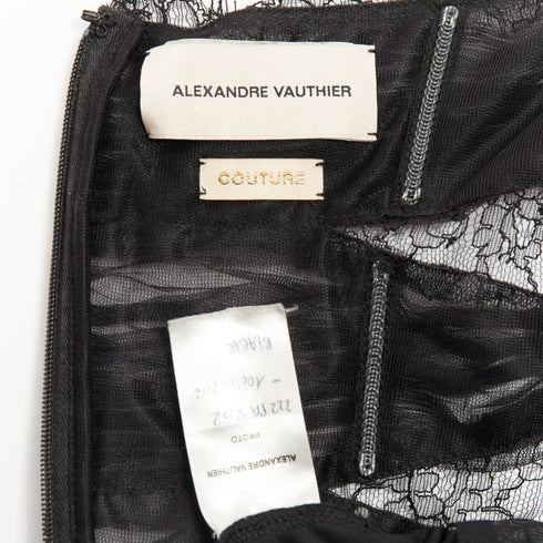 Women's Alexandre Vauthier Pleated Lace Top