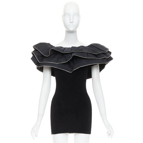 Women's Alexandre Vauthier Velvet Crystal Dress