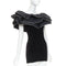 Women's Alexandre Vauthier Velvet Crystal Dress