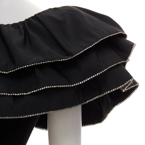 Women's Alexandre Vauthier Velvet Crystal Dress