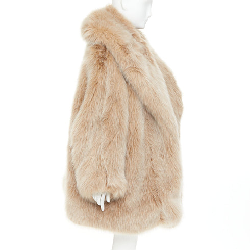 Women's Alexandre Vauthier Fur Collar Coat