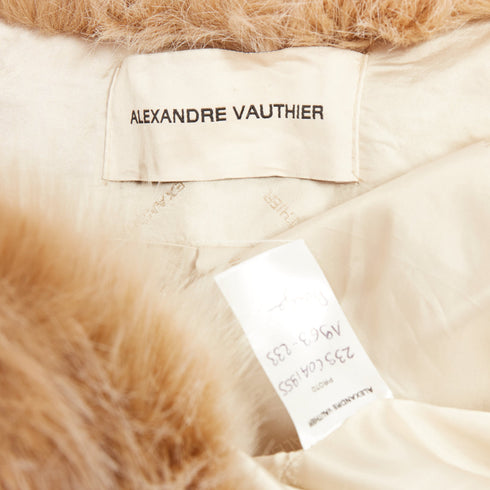 Women's Alexandre Vauthier Fur Collar Coat